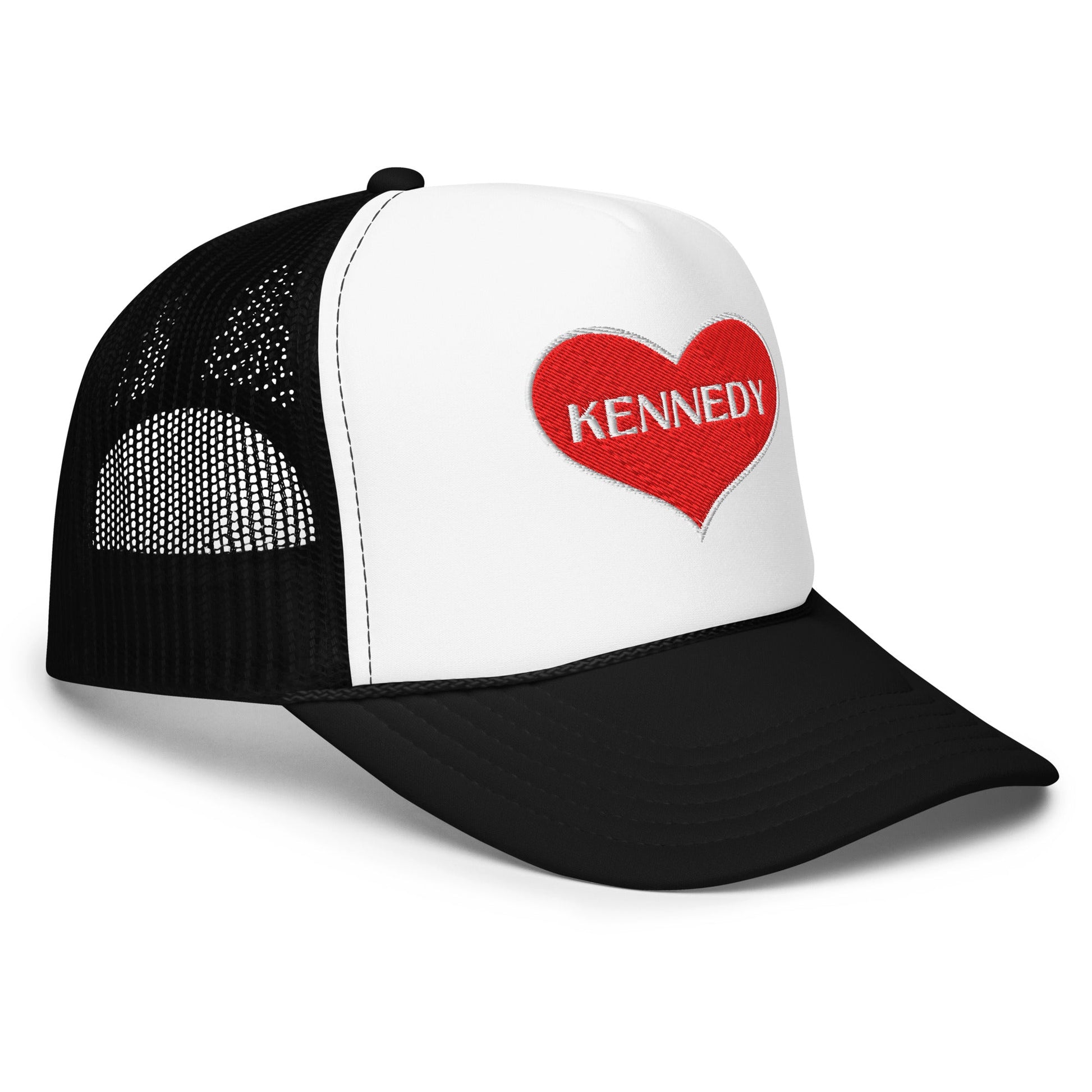 Kennedy Heart Foam Trucker Hat - Team Kennedy Official Merchandise