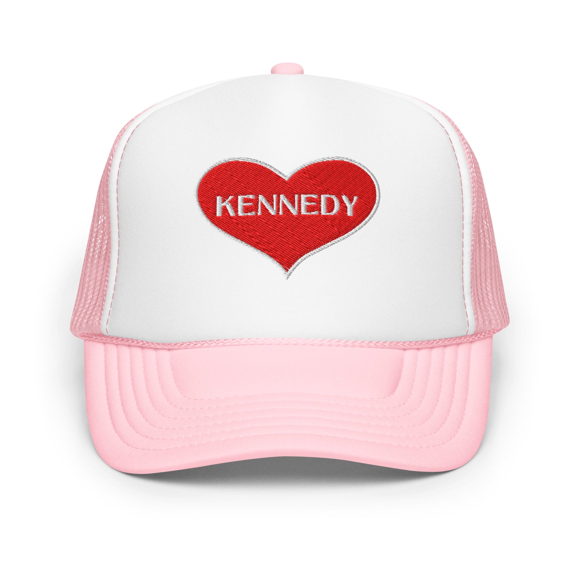 Kennedy Heart Foam Trucker Hat - Team Kennedy Official Merchandise