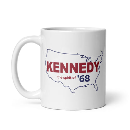 Kennedy Spirit of '68 Mug - TEAM KENNEDY. All rights reserved