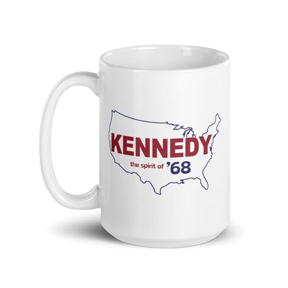 Kennedy Spirit of '68 Mug - TEAM KENNEDY. All rights reserved