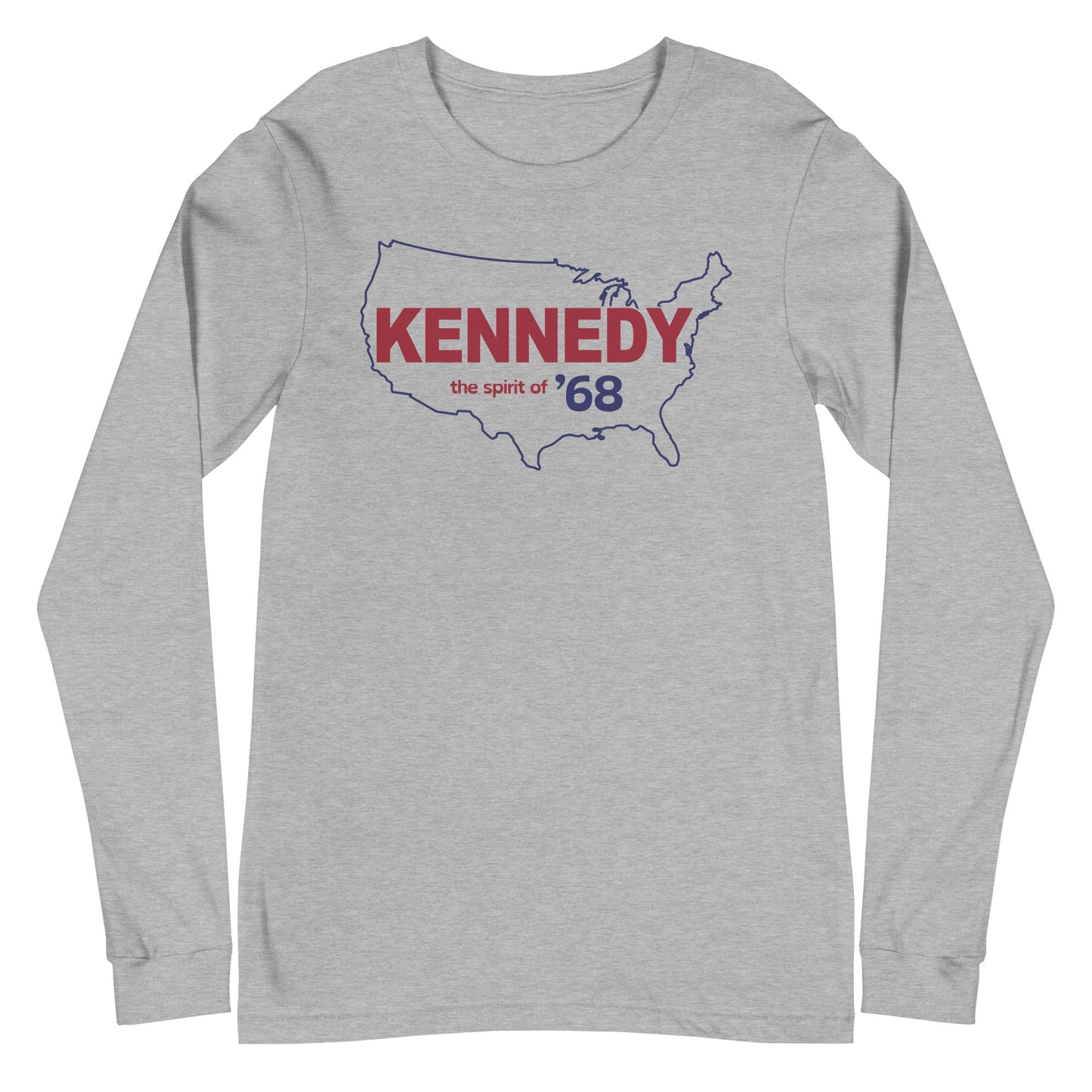 Kennedy Spirit of '68 Unisex Long Sleeve Tee - Team Kennedy Official Merchandise