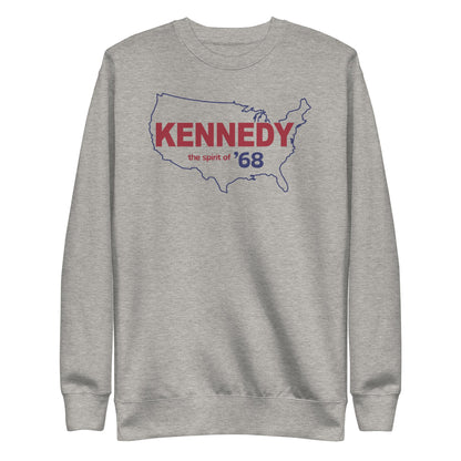 Kennedy Spirit of '68 Unisex Premium Sweatshirt - Team Kennedy Official Merchandise