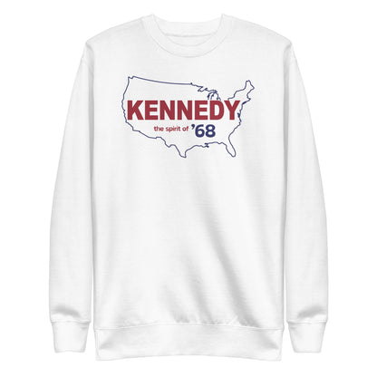 Kennedy Spirit of '68 Unisex Premium Sweatshirt - Team Kennedy Official Merchandise