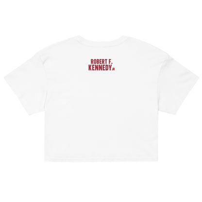 Kennedy Spirit of '68 Women's Crop Top - Team Kennedy Official Merchandise