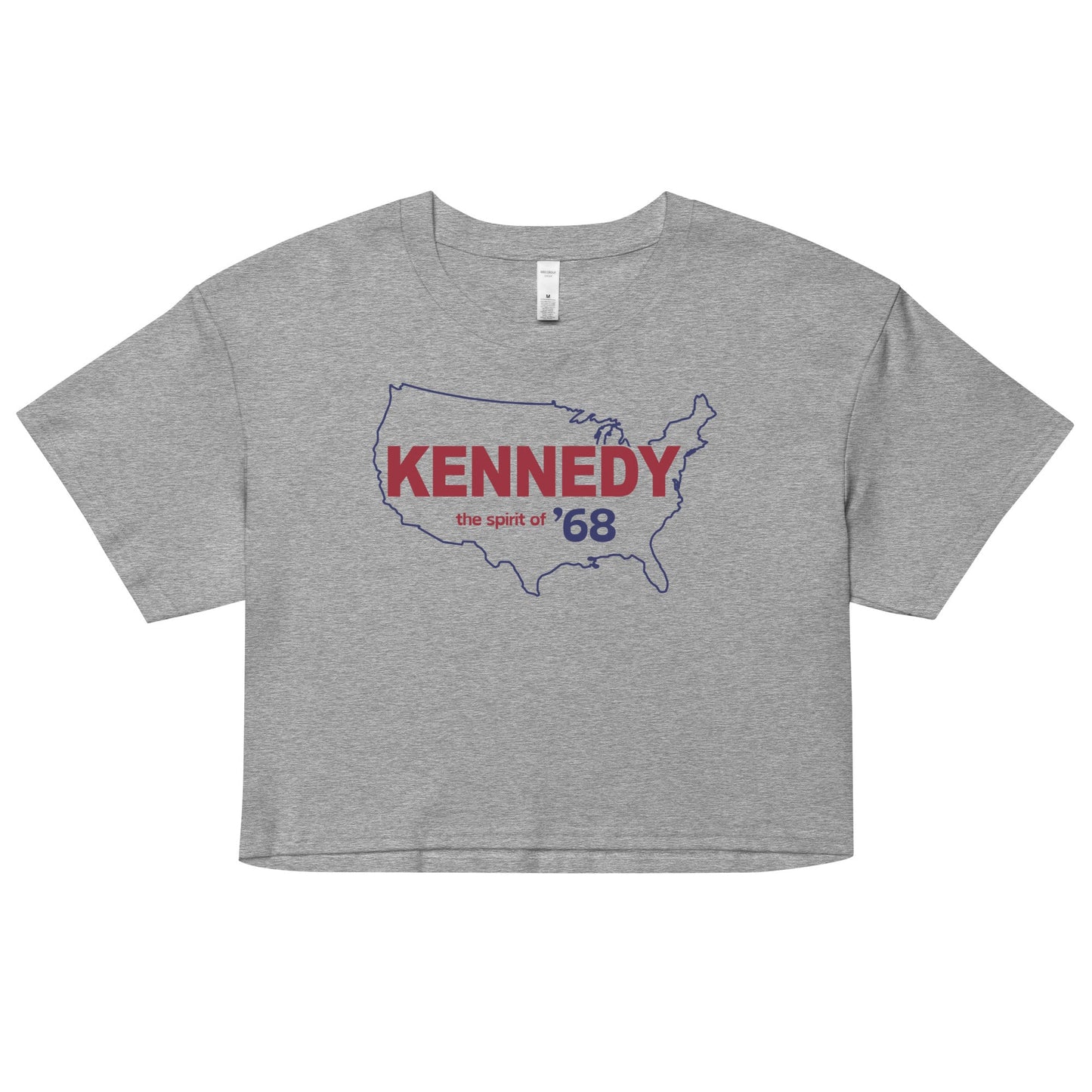 Kennedy Spirit of '68 Women's Crop Top - TEAM KENNEDY. All rights reserved