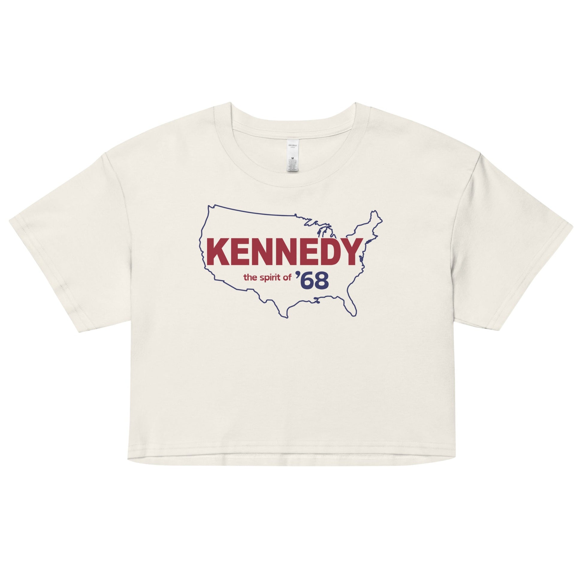 Kennedy Spirit of '68 Women's Crop Top - TEAM KENNEDY. All rights reserved