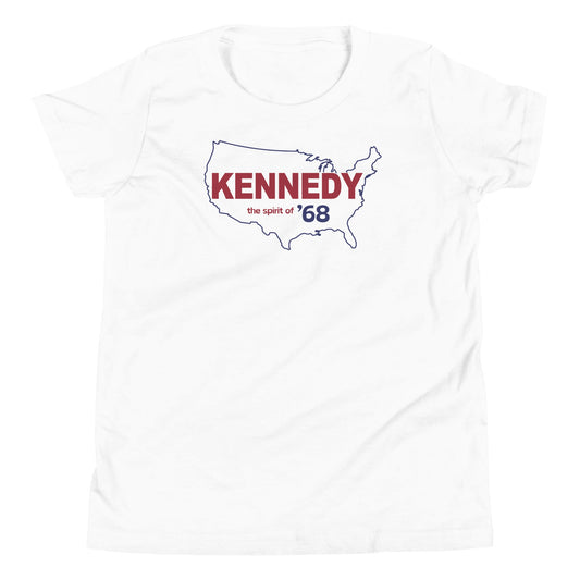 Kennedy Spirit of '68 Youth Tee - TEAM KENNEDY. All rights reserved