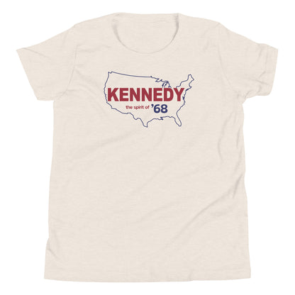 Kennedy Spirit of '68 Youth Tee - TEAM KENNEDY. All rights reserved