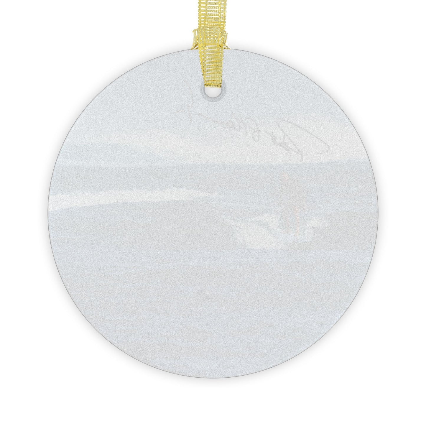 Kennedy Surfing III Signature Glass Ornament - Team Kennedy Official Merchandise