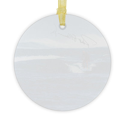 Kennedy Surfing III Signature Glass Ornament - Team Kennedy Official Merchandise