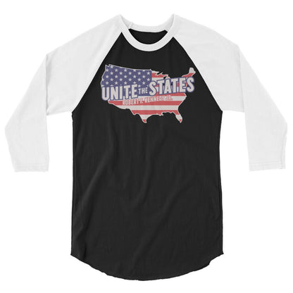 Kennedy Unite the States 3/4 Sleeve Raglan Shirt - Team Kennedy Official Merchandise