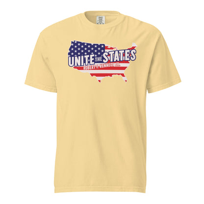 Kennedy Unite the States Unisex Heavyweight Tee - Team Kennedy Official Merchandise