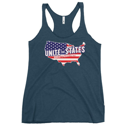 Kennedy Unite the States Women's Racerback Tank - Team Kennedy Official Merchandise