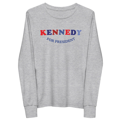 Kennedy Youth Long Sleeve Tee - TEAM KENNEDY. All rights reserved