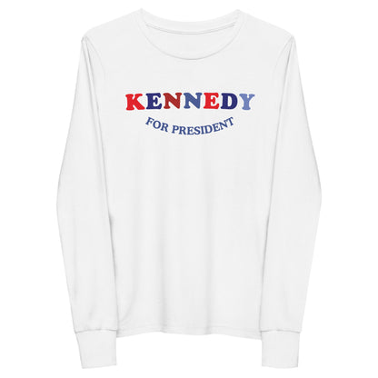 Kennedy Youth Long Sleeve Tee - TEAM KENNEDY. All rights reserved