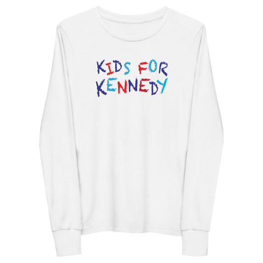 Kids for Kennedy Youth Long Sleeve Tee - Team Kennedy Official Merchandise