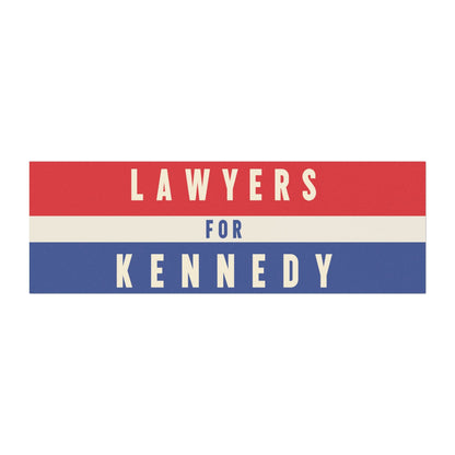 Lawyers for Kennedy Car Magnet - Team Kennedy Official Merchandise