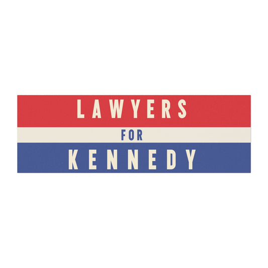 Lawyers for Kennedy Car Magnet - Team Kennedy Official Merchandise