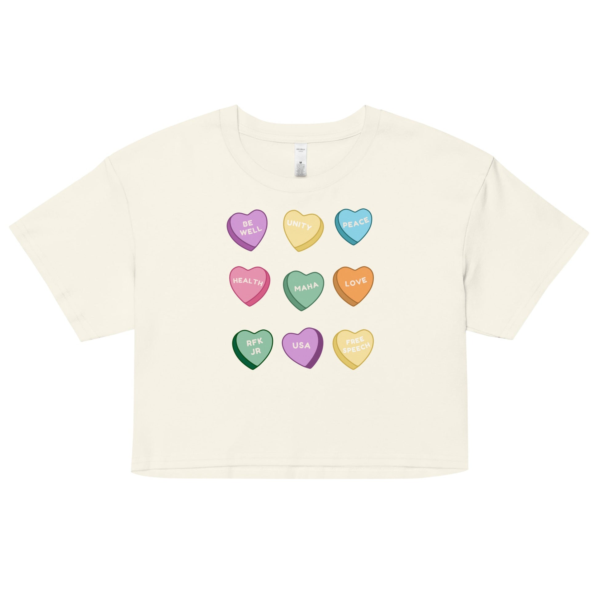 MAHA Candy Heart Women’s Crop Top - Team Kennedy Official Merchandise