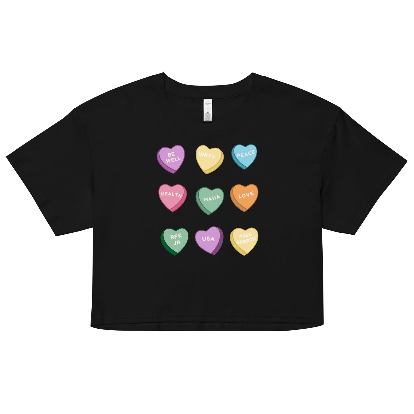 MAHA Candy Heart Women’s Crop Top - Team Kennedy Official Merchandise