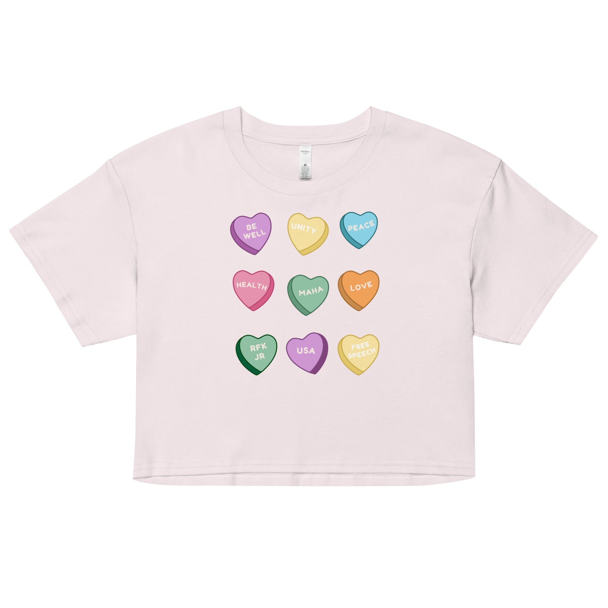 MAHA Candy Heart Women’s Crop Top - Team Kennedy Official Merchandise