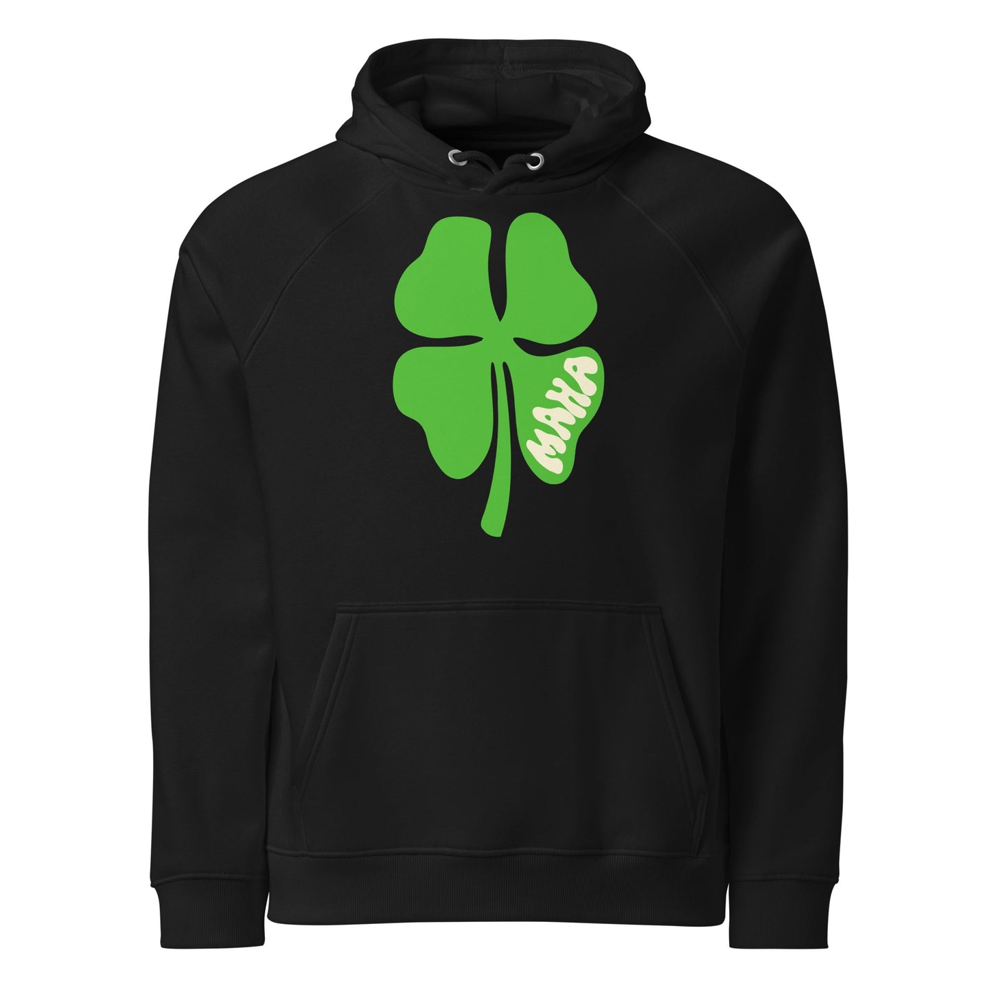 MAHA Clover Unisex Eco Raglan Hoodie - Team Kennedy Official Merchandise