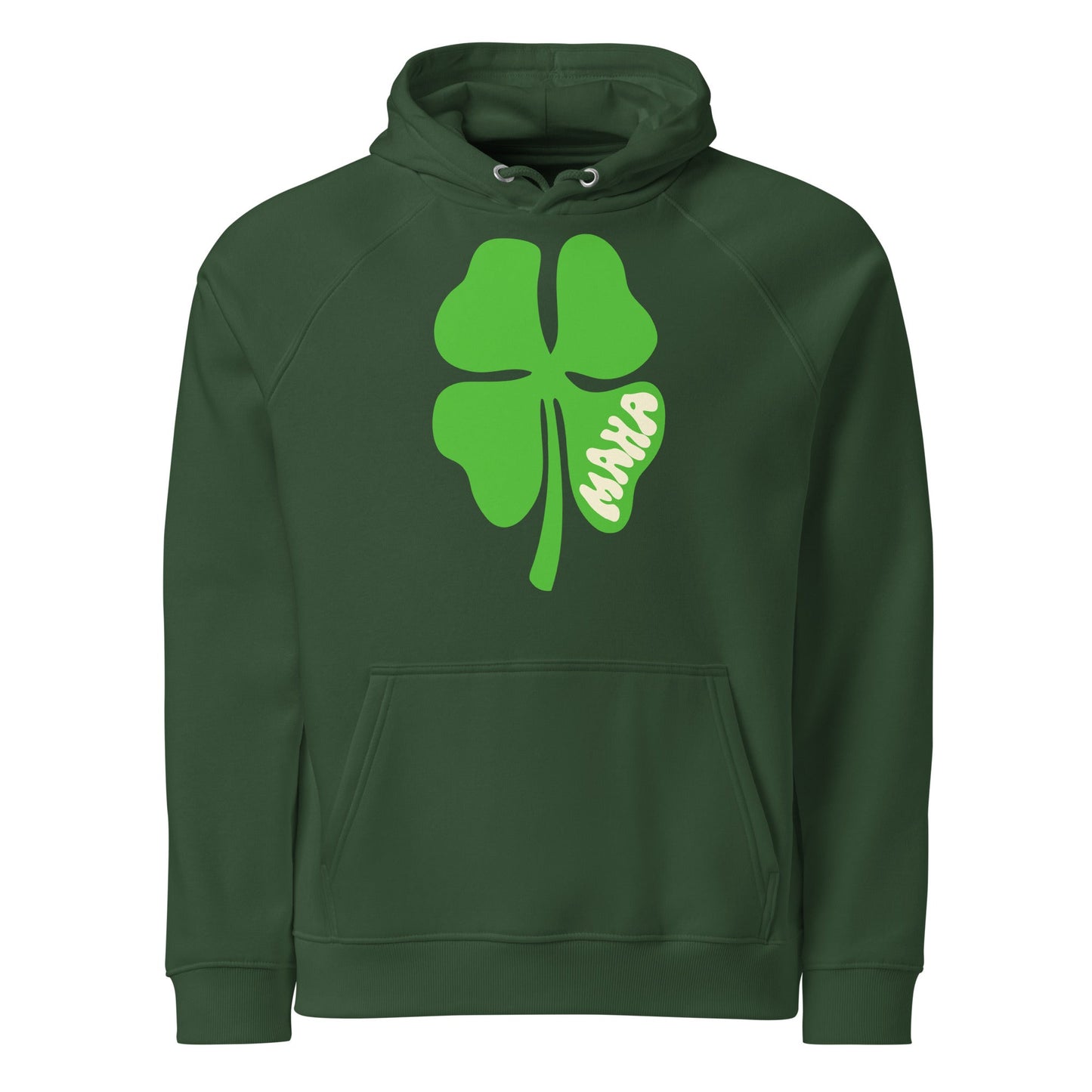 MAHA Clover Unisex Eco Raglan Hoodie - Team Kennedy Official Merchandise