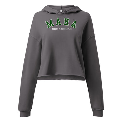 MAHA Collegiate Crop Hoodie - Team Kennedy Official Merchandise