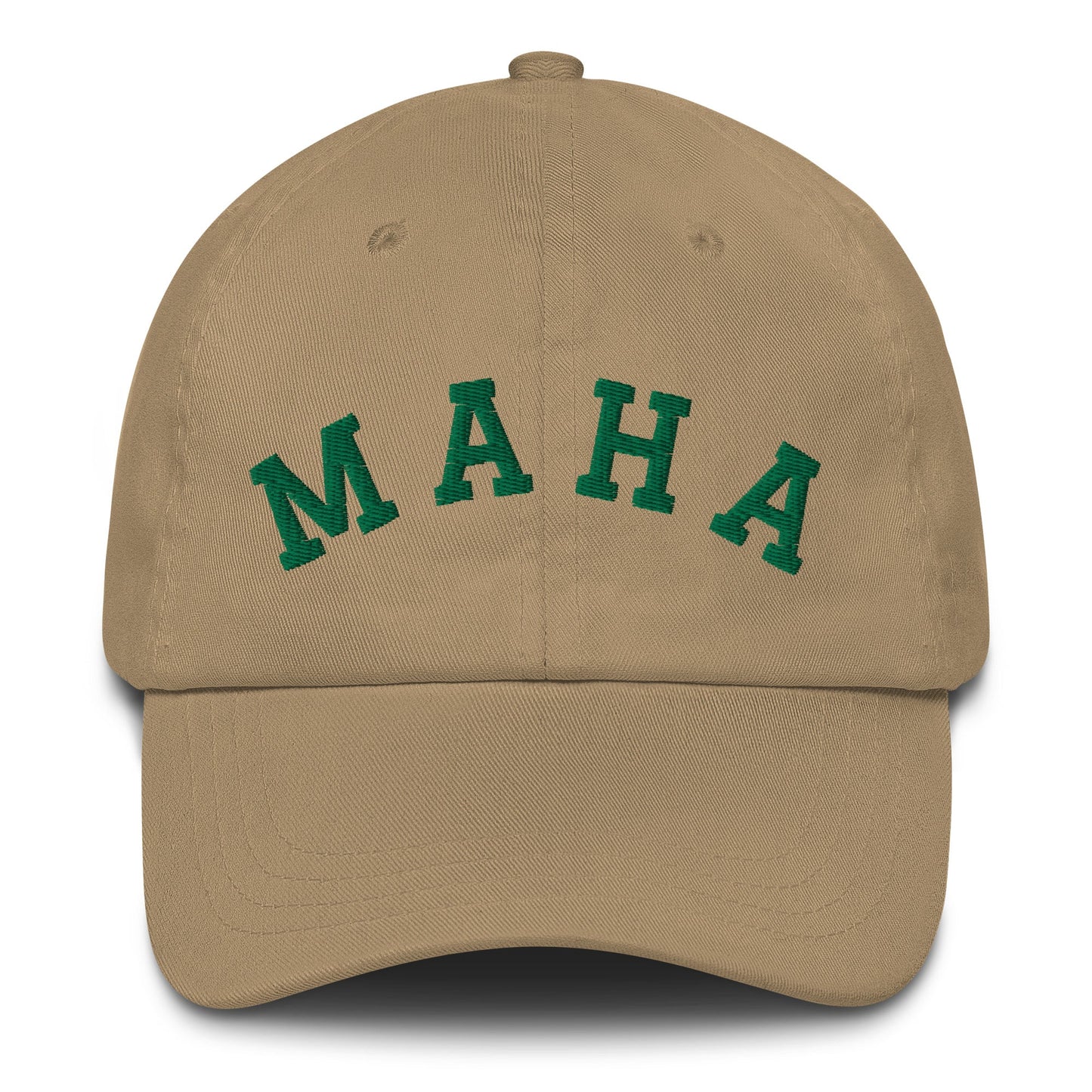 MAHA Collegiate Embroidered Dad Hat - Team Kennedy Official Merchandise