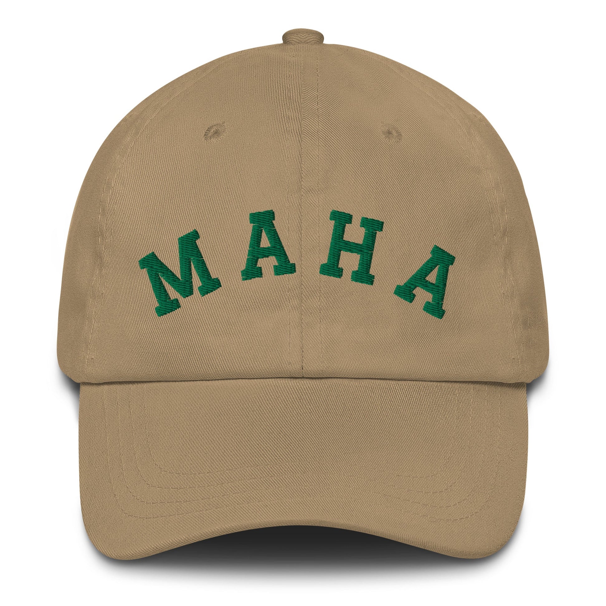 MAHA Collegiate Embroidered Dad Hat - Team Kennedy Official Merchandise