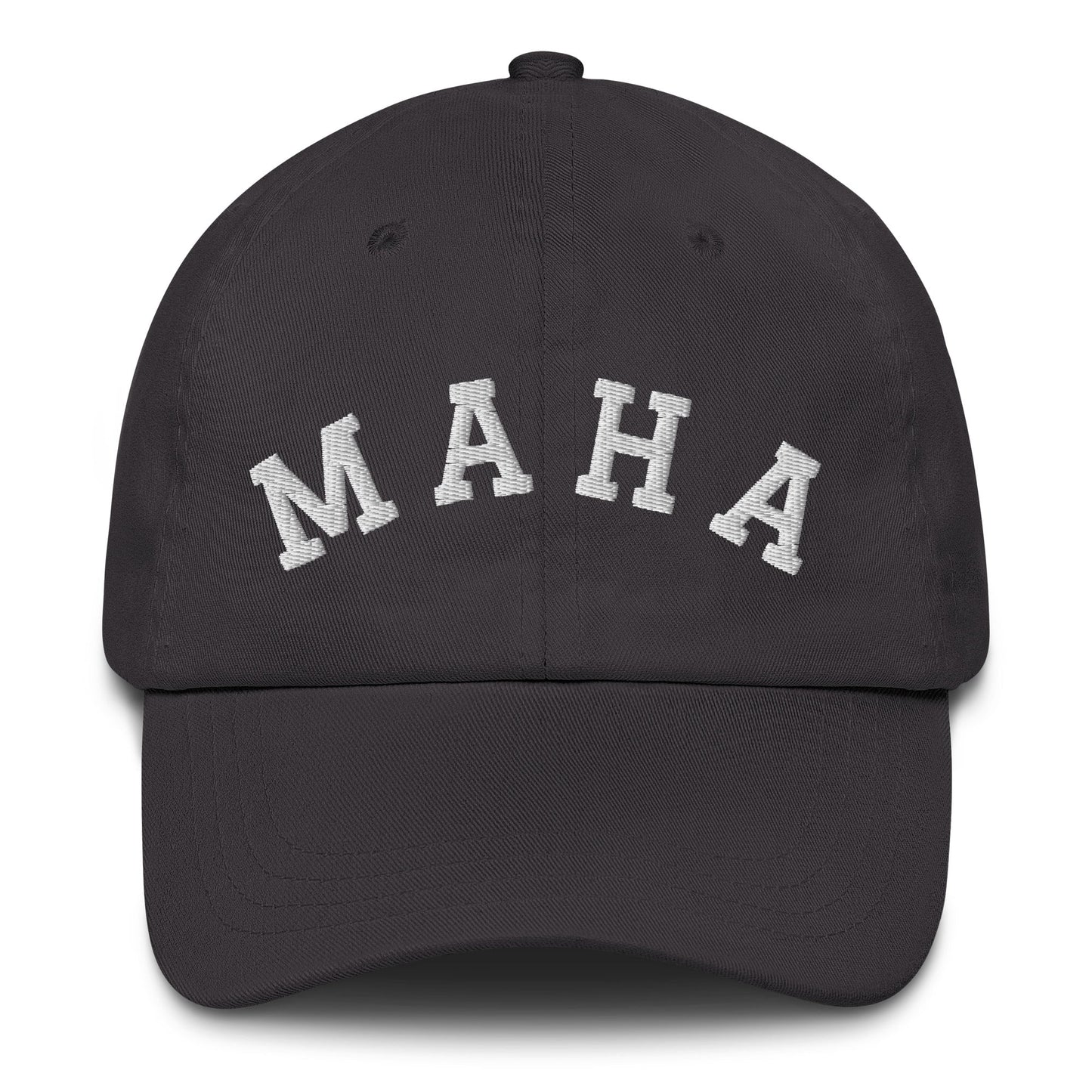 MAHA Collegiate Embroidered Dad Hat - Team Kennedy Official Merchandise