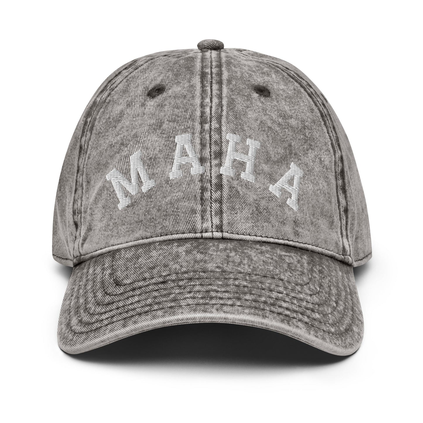 MAHA Collegiate Embroidered Vintage Cotton Twill Cap - Team Kennedy Official Merchandise