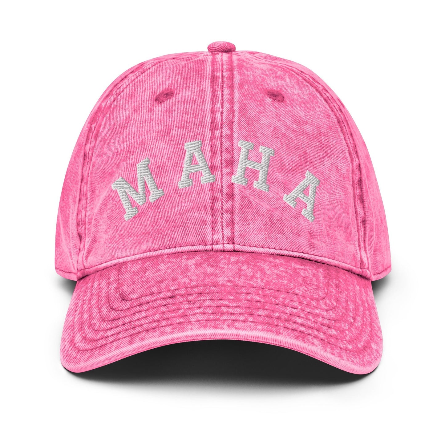 MAHA Collegiate Embroidered Vintage Cotton Twill Cap - Team Kennedy Official Merchandise