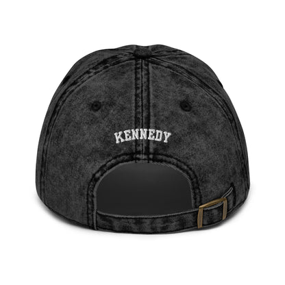 MAHA Collegiate Embroidered Vintage Cotton Twill Cap - Team Kennedy Official Merchandise