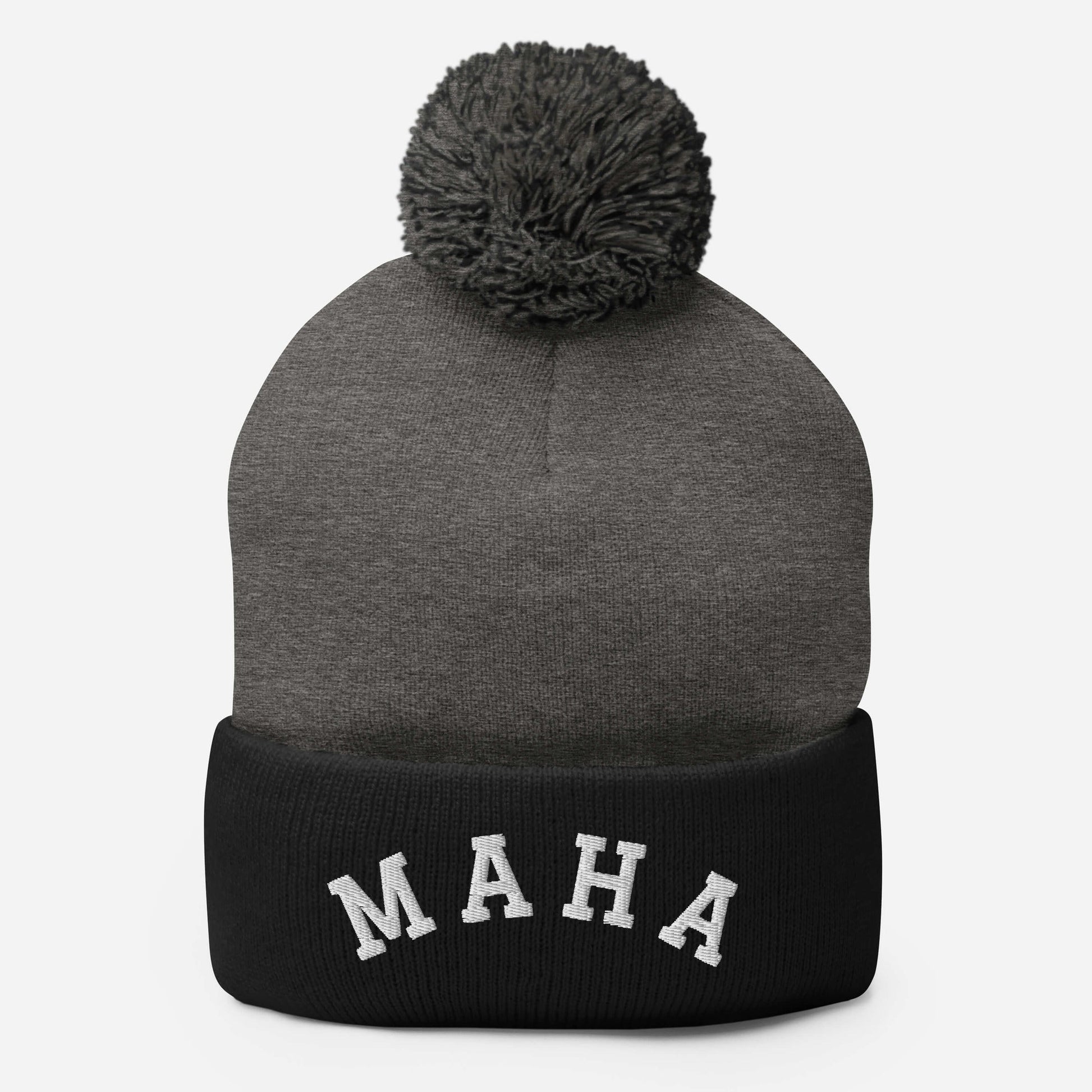 MAHA Collegiate Pom - Pom Beanie - Team Kennedy Official Merchandise