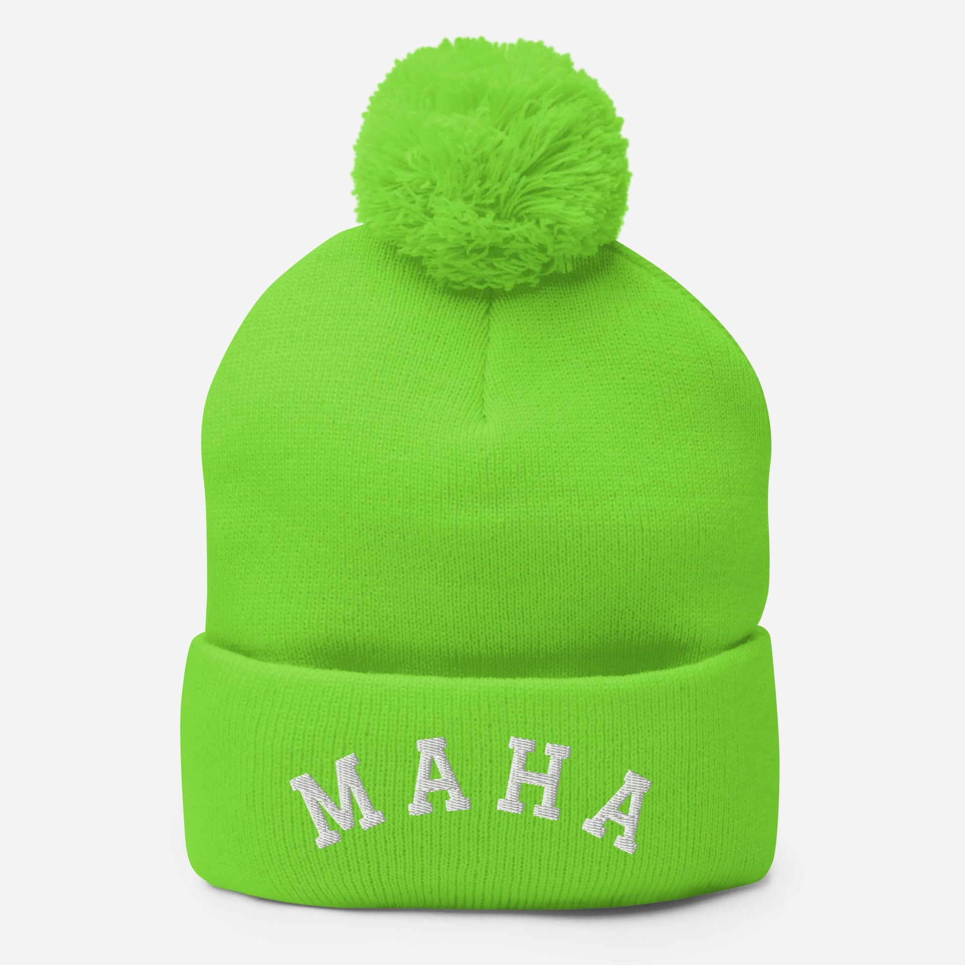 MAHA Collegiate Pom - Pom Beanie - Team Kennedy Official Merchandise