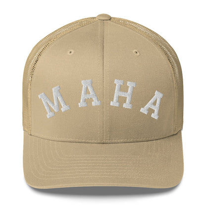 MAHA Collegiate Trucker Cap - Team Kennedy Official Merchandise