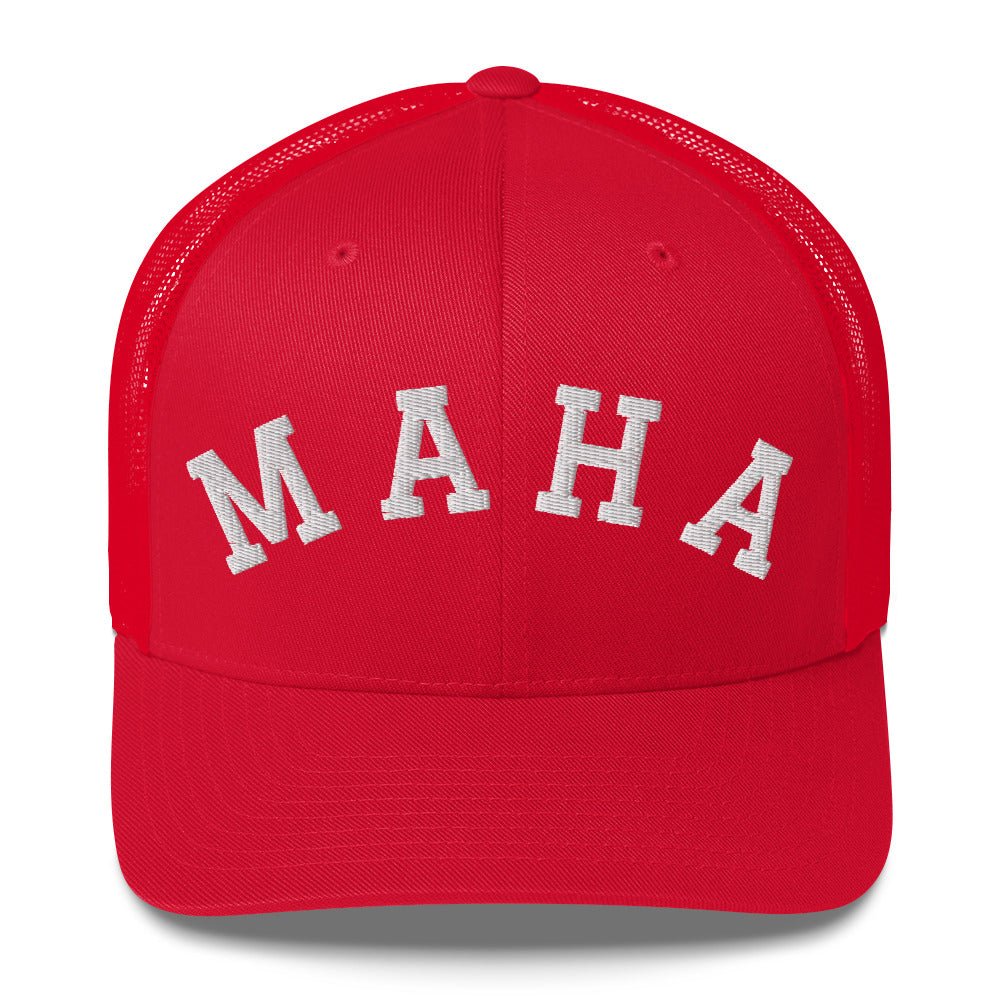 MAHA Collegiate Trucker Cap - Team Kennedy Official Merchandise