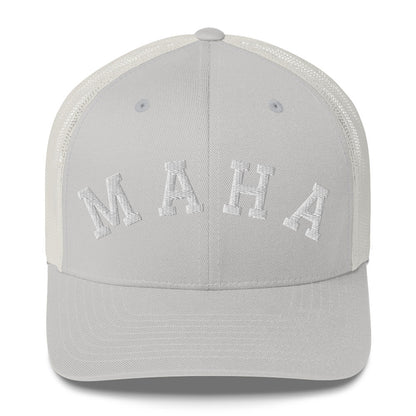 MAHA Collegiate Trucker Cap - Team Kennedy Official Merchandise