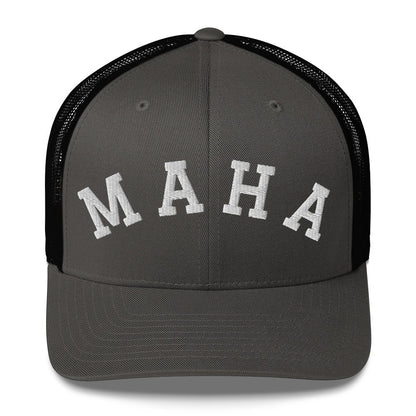 MAHA Collegiate Trucker Cap - Team Kennedy Official Merchandise