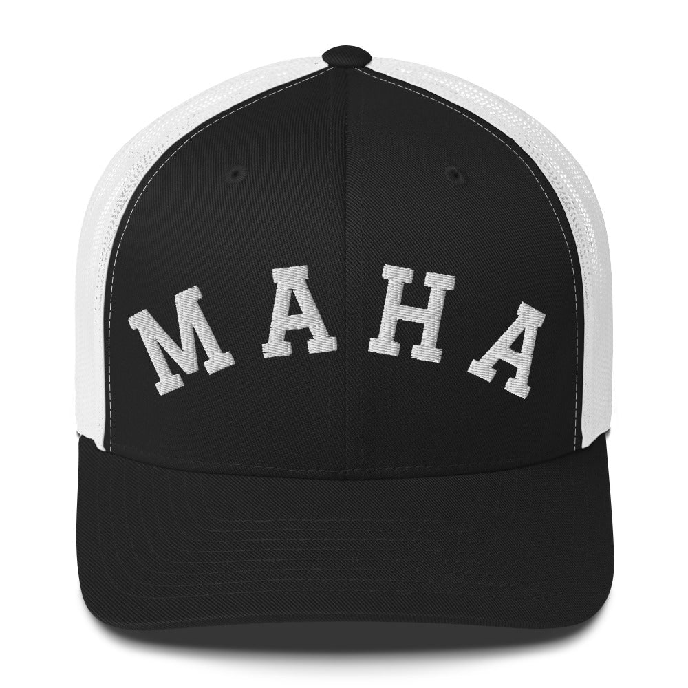 MAHA Collegiate Trucker Cap - Team Kennedy Official Merchandise