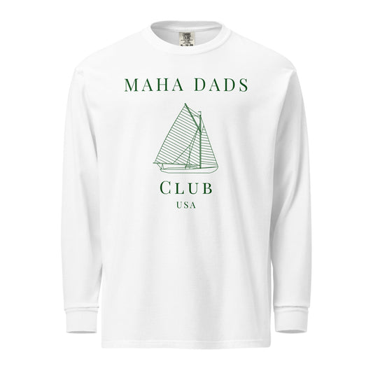 MAHA Dads Club Heavyweight Long - Sleeve Tee - Team Kennedy Official Merchandise