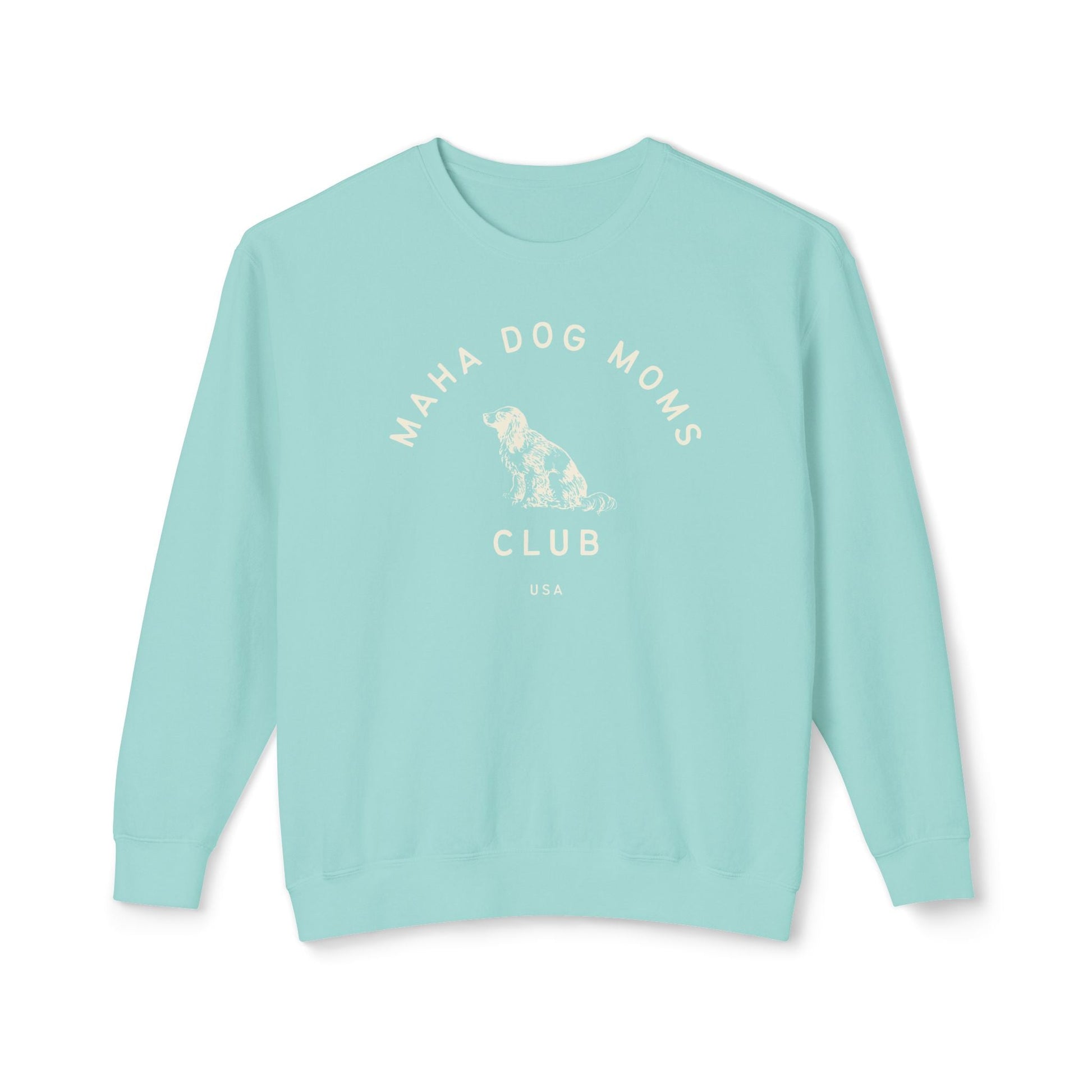 MAHA Dog Moms Club Unisex Lightweight Crewneck Sweatshirt - Team Kennedy Official Merchandise