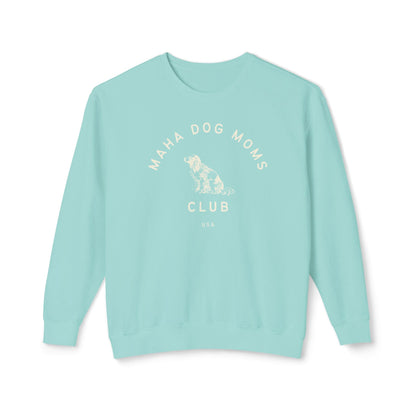 MAHA Dog Moms Club Unisex Lightweight Crewneck Sweatshirt - Team Kennedy Official Merchandise