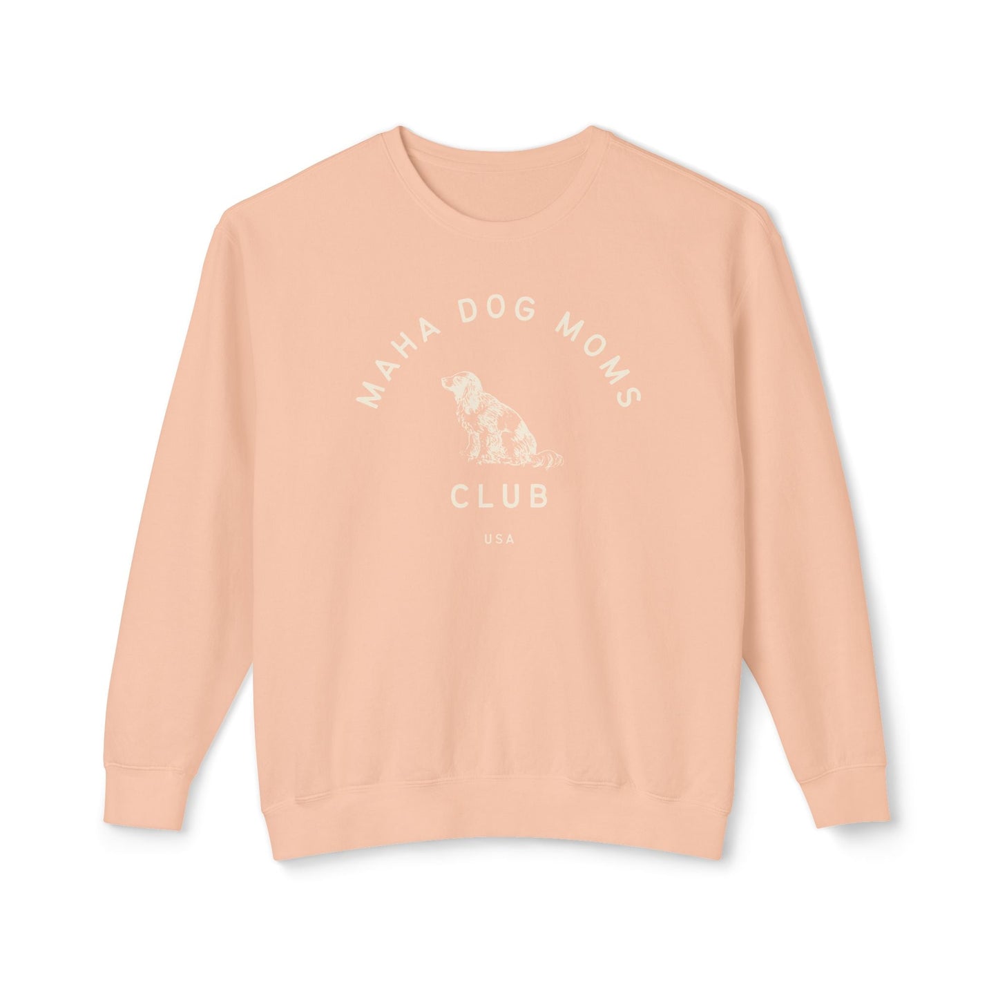 MAHA Dog Moms Club Unisex Lightweight Crewneck Sweatshirt - Team Kennedy Official Merchandise