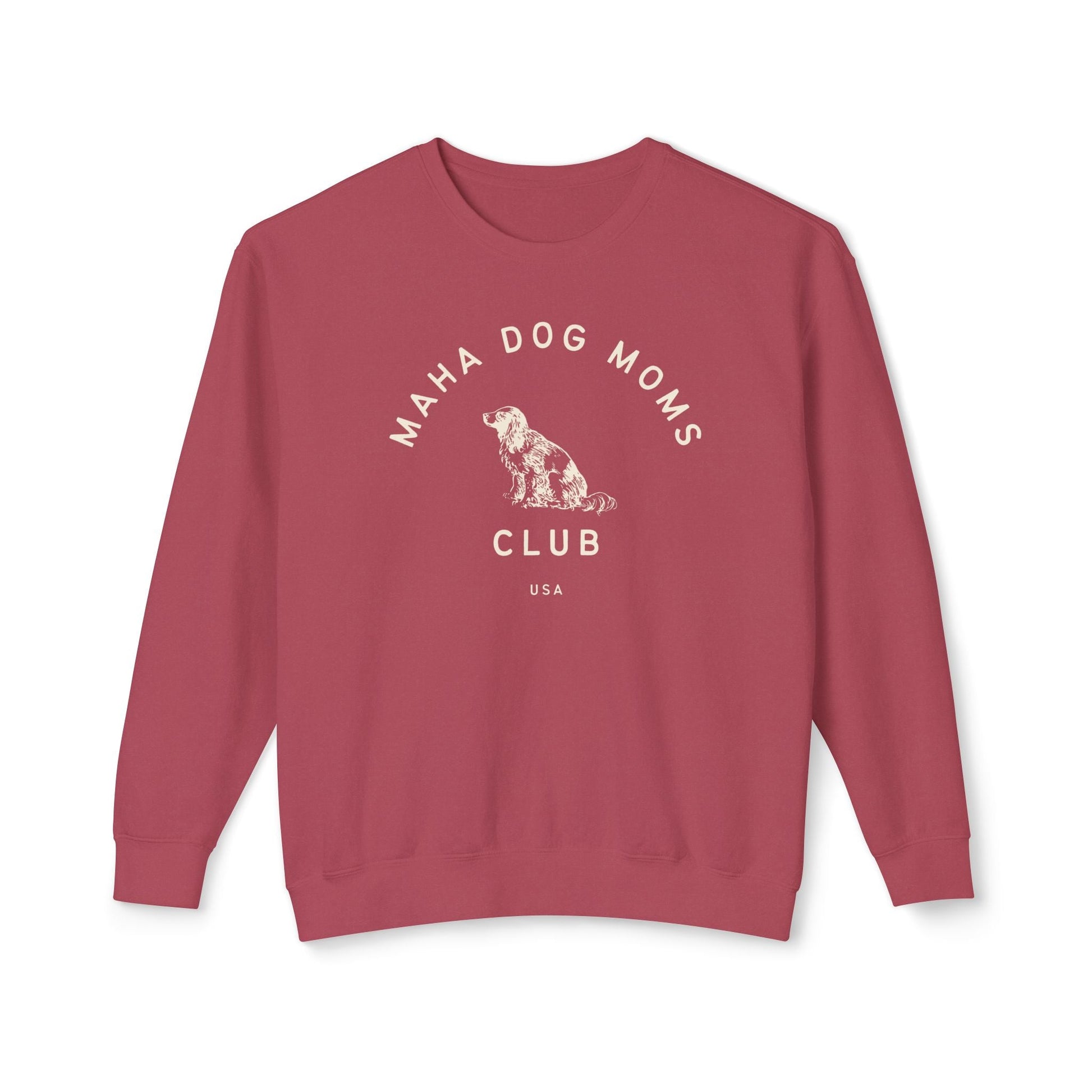 MAHA Dog Moms Club Unisex Lightweight Crewneck Sweatshirt - Team Kennedy Official Merchandise