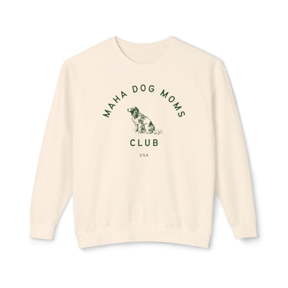 MAHA Dog Moms Club Unisex Lightweight Crewneck Sweatshirt - Team Kennedy Official Merchandise