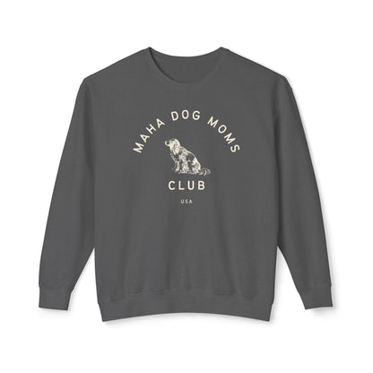 MAHA Dog Moms Club Unisex Lightweight Crewneck Sweatshirt - Team Kennedy Official Merchandise