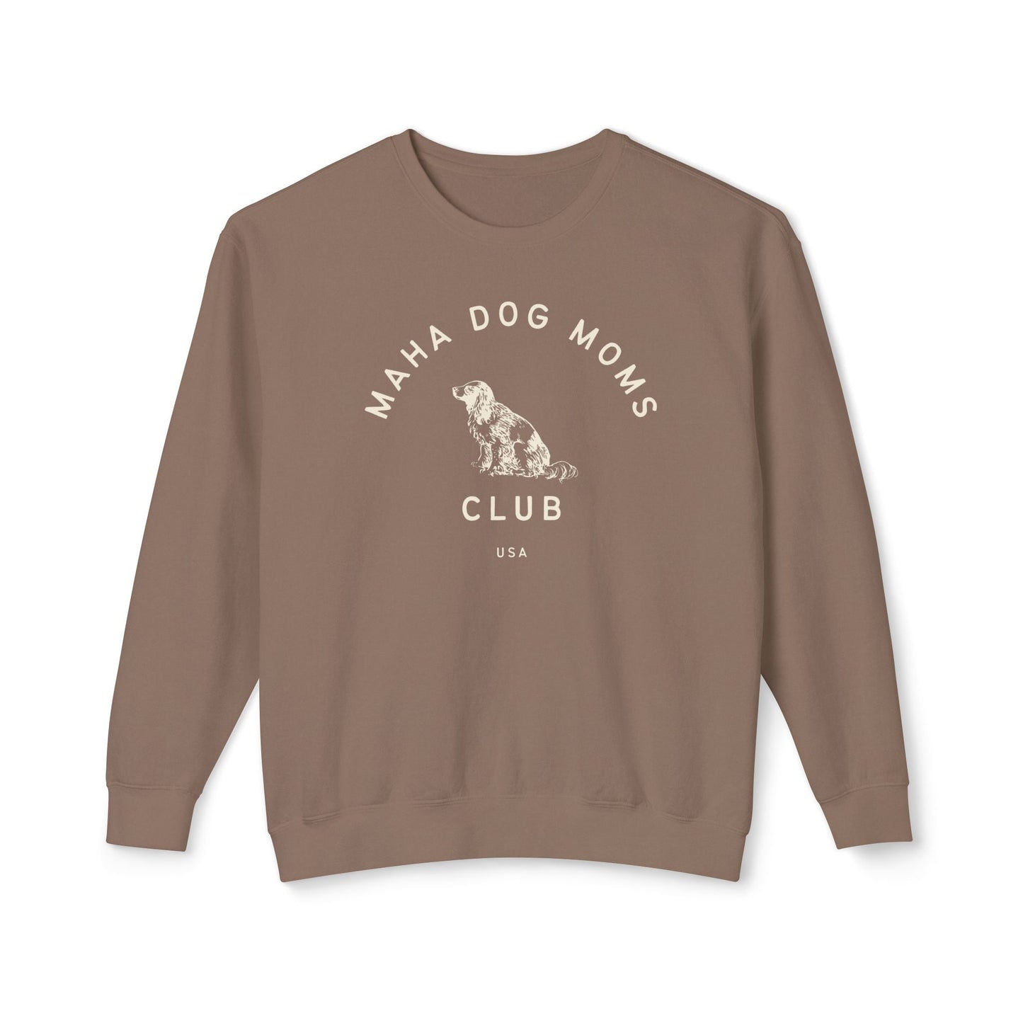 MAHA Dog Moms Club Unisex Lightweight Crewneck Sweatshirt - Team Kennedy Official Merchandise