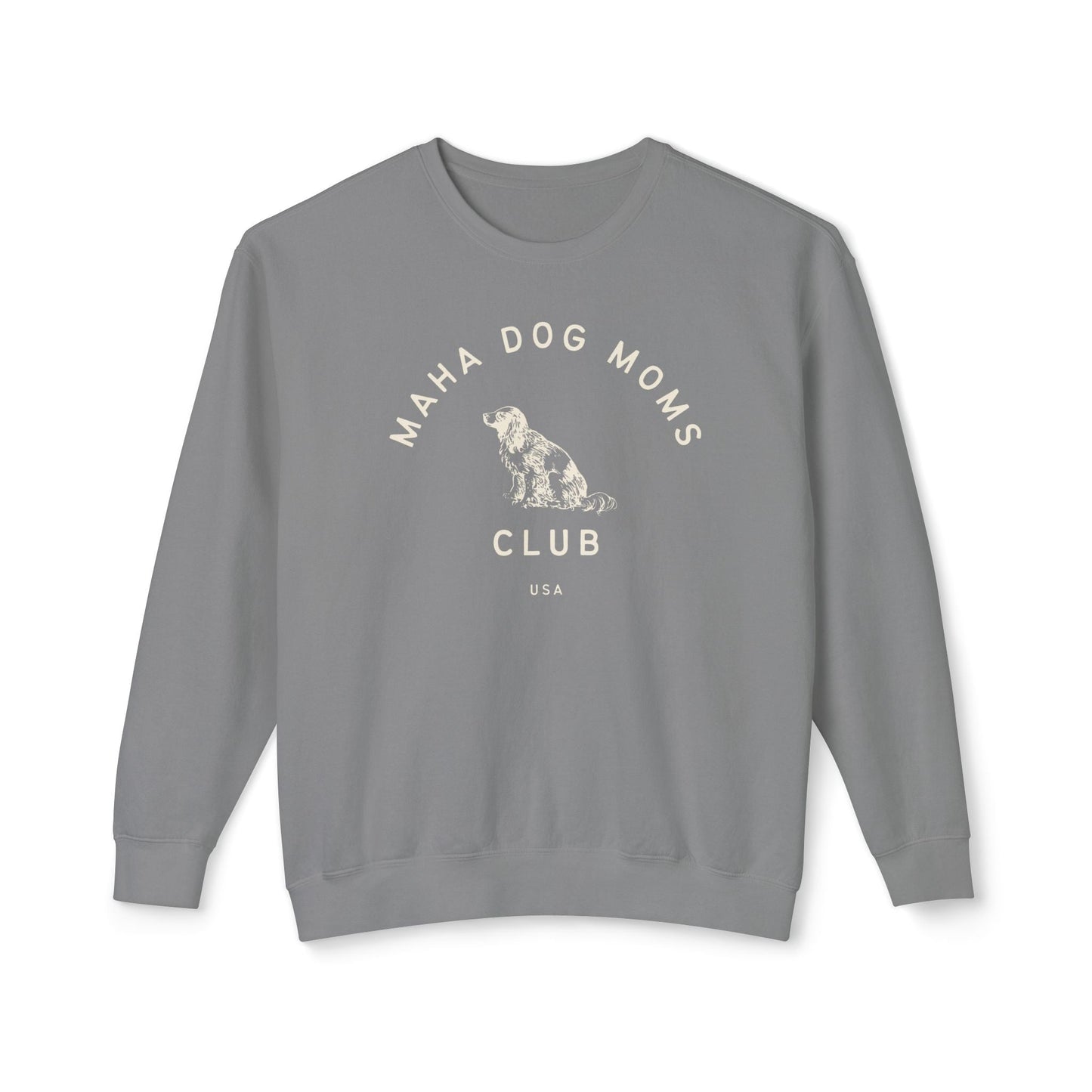 MAHA Dog Moms Club Unisex Lightweight Crewneck Sweatshirt - Team Kennedy Official Merchandise